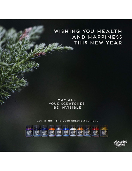 Kit de pintura de retoque ScratchesHappen 30ml Perla verde oliva