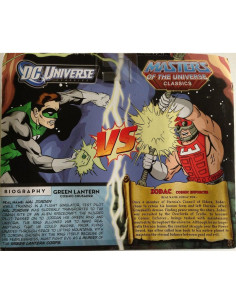 Figura de Acción DC Universe Mattel 2Pack Linterna Verde vs Zodac 2
