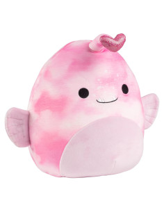 Squishmallows Sy Pez Cazador Rosa 25.4 cm Juguete de Peluche