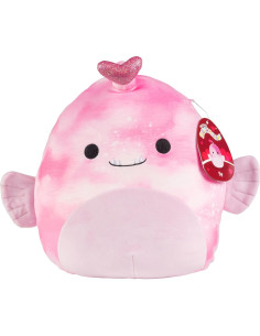 Squishmallows Sy Pez Cazador Rosa 25.4 cm Juguete de Peluche 2
