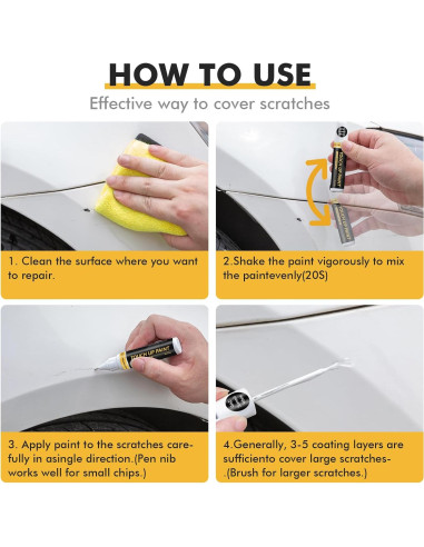 Pintura de Retoque GMC Rojo Long Beach G1E 12ml 2 en 1