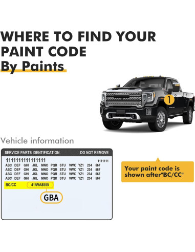 Pintura de Retoque GMC Rojo Long Beach G1E 12ml 2 en 1