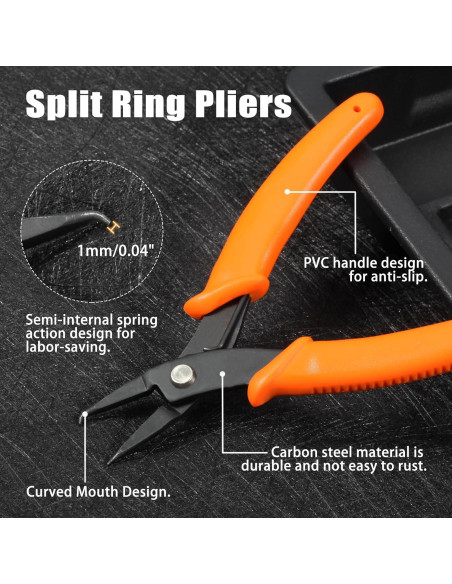 Alicates de Anillo Mini Split LEONTOOL 15.24 cm PVC