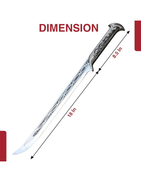 Espada Coleccionable Rey Elfo Réplicas de Armory 71.12 cm