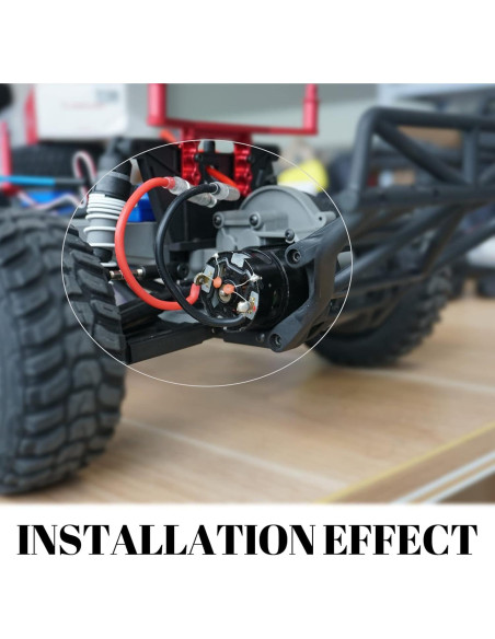 Motor 550 12T y ESC 80A OGRC para Camiones RC 1/10