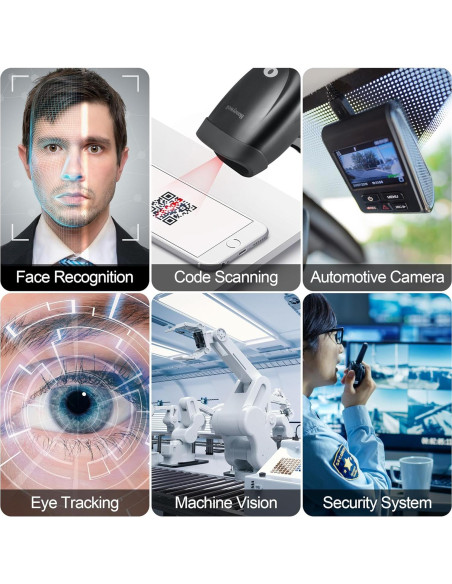 Módulo de Cámara USB 8MP ALPCAM Lente Sin Distorsión 75