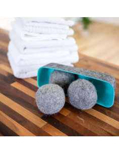 Bolas de Secado de Lana Tres por Tres Seattle - Paquete de 3 2