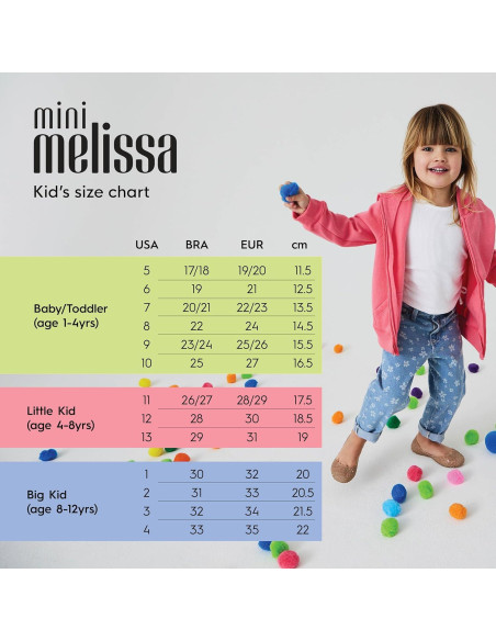 Sandalia de Gel Mini Melissa Posesión Niña 5 Beige Brillo