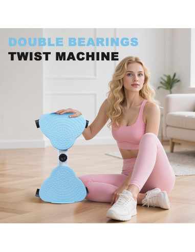 Tabla de Torsión Abdominal Hualonger - 136 kg, Antideslizante