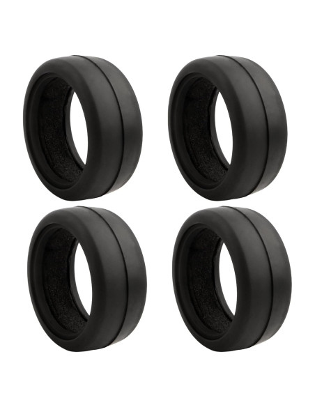 Paquete de 4 Neumáticos Slick GDOOL 65mm para RC 1/10