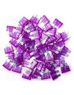 100 Fusibles de 3A Gomedi para Automóviles y Barcos