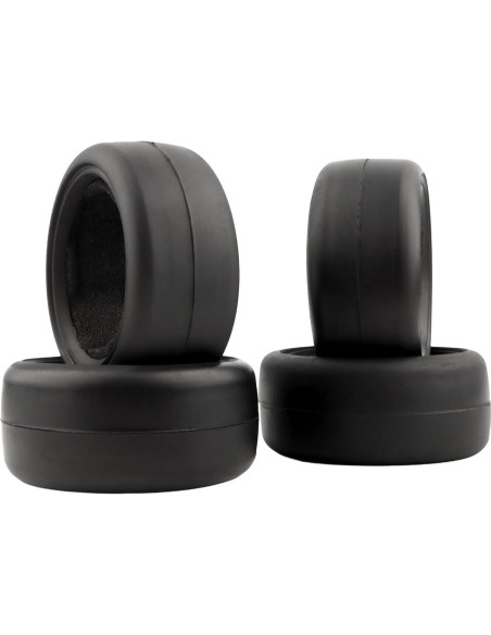 Paquete de 4 Neumáticos Slick GDOOL 65mm para RC 1/10