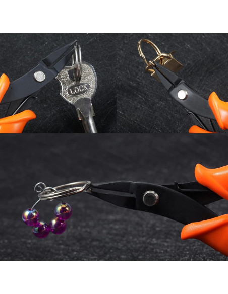 Alicates de Anillo Mini Split LEONTOOL 15.24 cm PVC