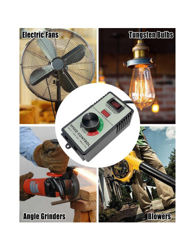 Controlador de Velocidad Variable Naviclass 120V 15A con LED