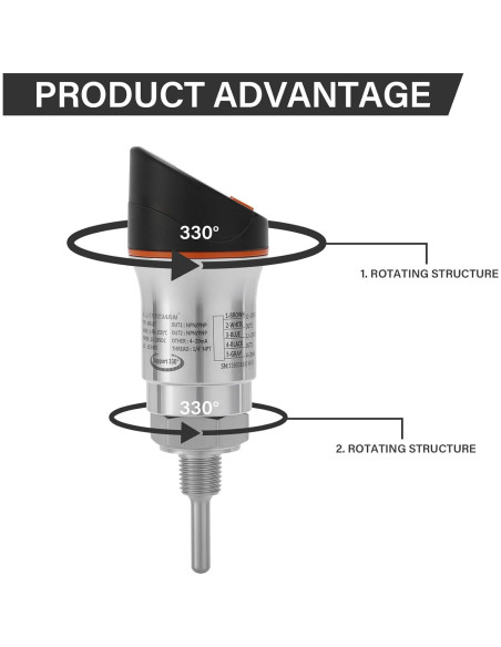Interruptor de Temperatura Digital Measureman MA317 con Pantalla OLED