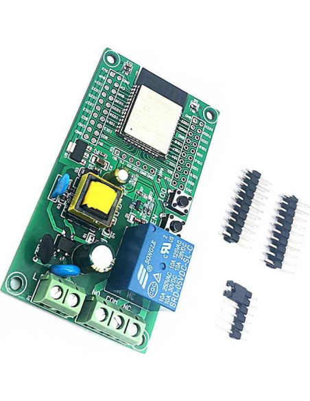 Placa de Desarrollo Relé Único ESP32 Genérico 90-250V WiFi