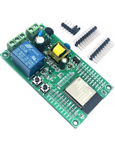 Placa de Desarrollo Relé Único ESP32 Genérico 90-250V WiFi