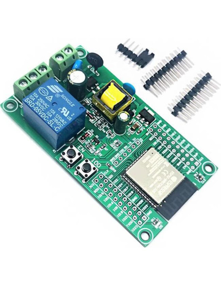 Placa de Desarrollo Relé Único ESP32 Genérico 90-250V WiFi