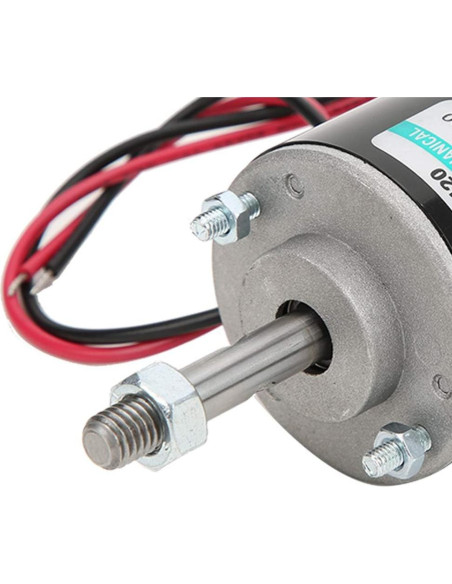 Motor DC 30W XD-3420 12V 3500RPM Bajo Ruido