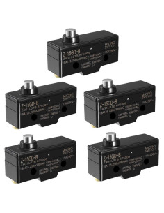 Micro Interruptor uxcell Z-15GD-B 1NO 1NC 15A IP62 5PCS