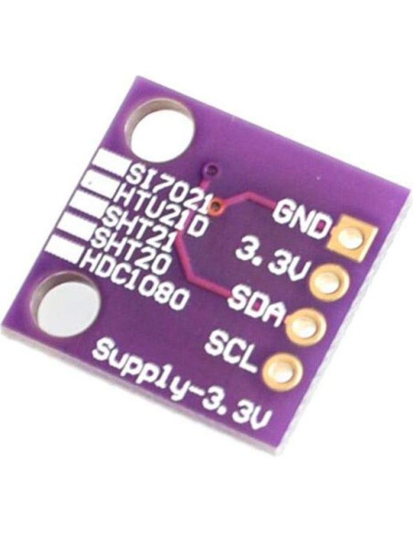 Módulo Sensor Temperatura y Humedad DAOKI HDC1080 14 Bits