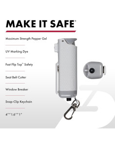 Gel de Pimienta SABRE Escape Seguro 3-en-1 15 ml con Cortador 2