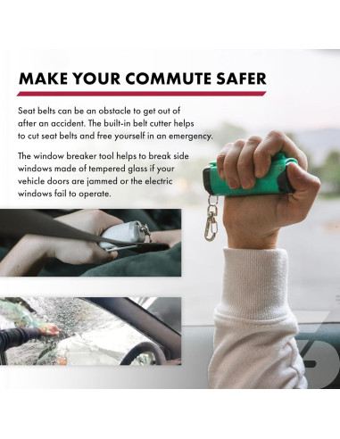 Gel de Pimienta SABRE Escape Seguro 3-en-1 15 ml con Cortador