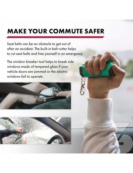 Gel de Pimienta SABRE Escape Seguro 3-en-1 15 ml con Cortador