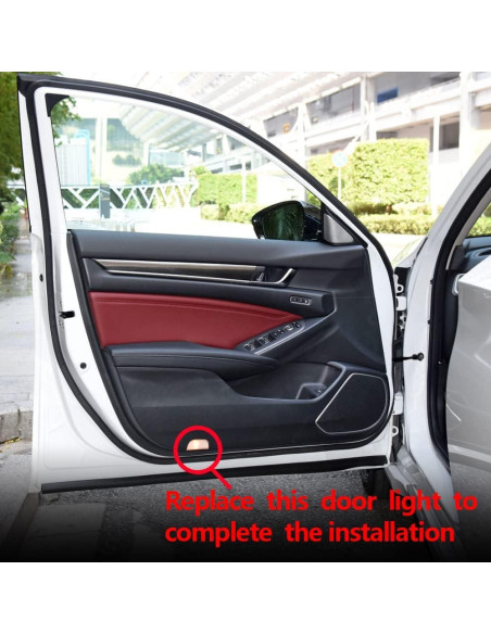 Luz Proyector LED de Puerta para Accord 9 - 2 Pcs