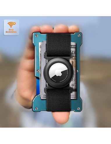 Cartera Metálica Slim Bulliant para Hombres con Bloqueo RFID