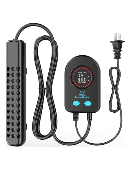 Calentador de Acuario Sumergible 300W HanLeShuKa con Seguridad