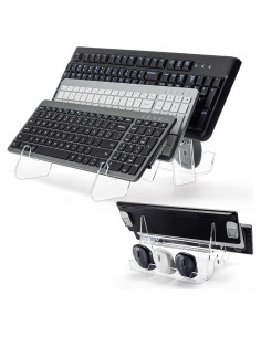 Soporte de exhibición de teclado y ratón Elsjoy 3 niveles