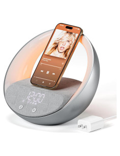 Reloj Despertador Bluetooth FUNFOR S11 con Luz Nocturna