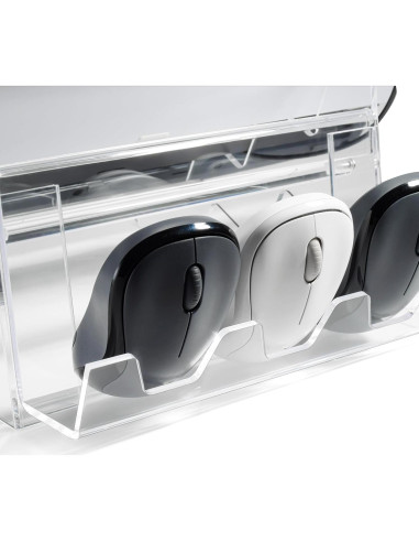 Soporte de exhibición de teclado y ratón Elsjoy 3 niveles