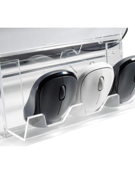 Soporte de exhibición de teclado y ratón Elsjoy 3 niveles