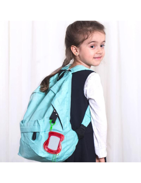 8 Mini Pizarras Magnéticas YouCute con Llavero Metal 17x10cm