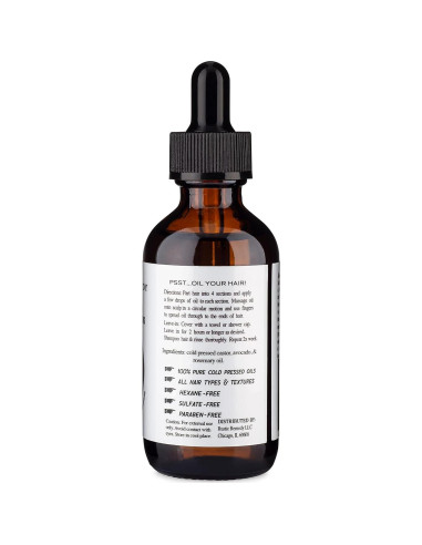 Aceite Puro Prensado en Frío Rustic Remedy 56.7g - Romero, Ricino y Aguacate