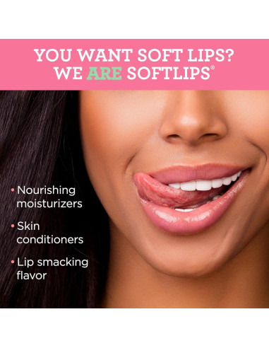 Bálsamo Labial Softlips Sabor Sandía 2-Pack SPF 20