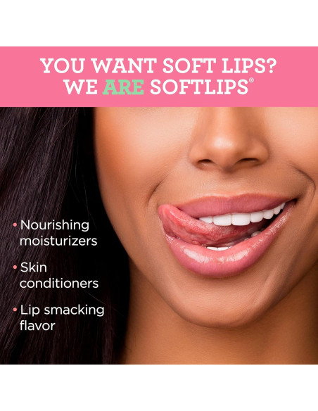 Bálsamo Labial Softlips Sabor Sandía 2-Pack SPF 20