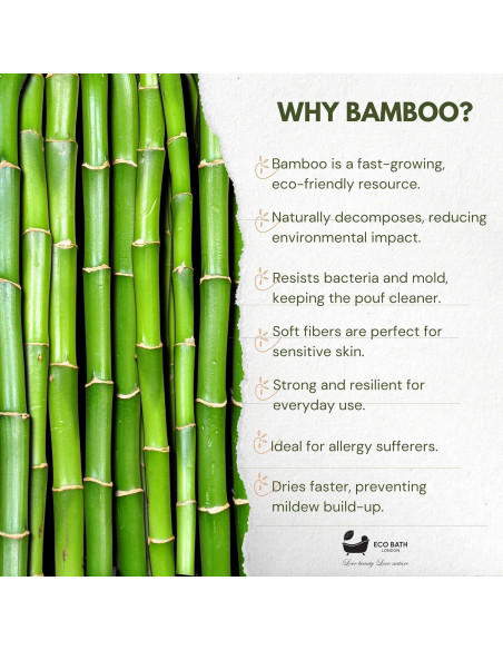 Banda para el cabello Eco Bath London - Diadema elástica de bambú suave