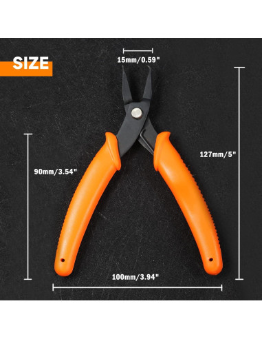 Alicates de Anillo Mini Split LEONTOOL 15.24 cm PVC
