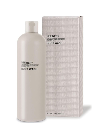 Jabón Corporal Aromaterapia Refinery 500ml - Sándalo, Pimienta Rosa, Bergamota