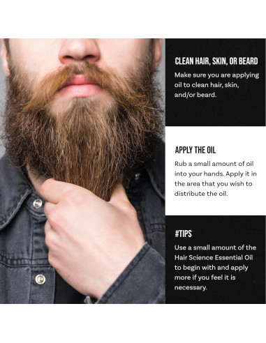 Aceite para Barba Hair Science 59ml - Acondicionador Eucalipto