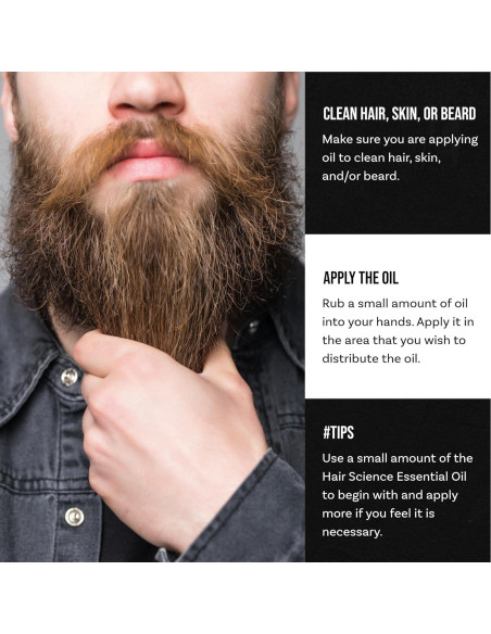 Aceite para Barba Hair Science 59ml - Acondicionador Eucalipto