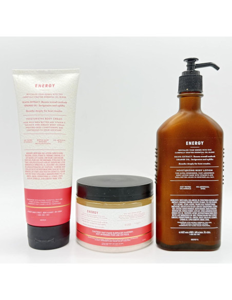 Conjunto de Baño y Cuerpo Bath & Body Works Guayaba Naranja 3 Piezas