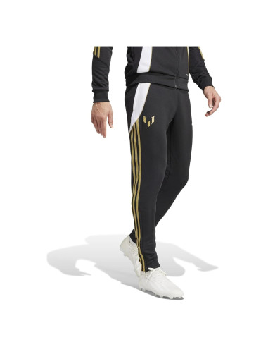 Pantalones de chándal para hombres Adidas Messi Negro