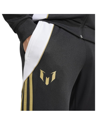 Pantalones de chándal para hombres Adidas Messi Negro