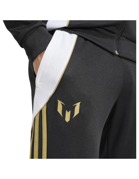 Pantalones de chándal para hombres Adidas Messi Negro