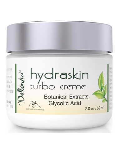 Crema Hidratante Nocturna Deluvia con AHA y Aloe Vera 68g