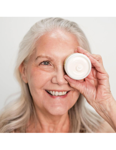 Crema Hidratante Nocturna Deluvia con AHA y Aloe Vera 68g